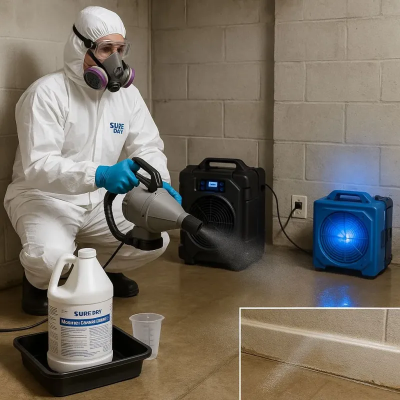 Sanitization and Odor Removal process in Newport, ME