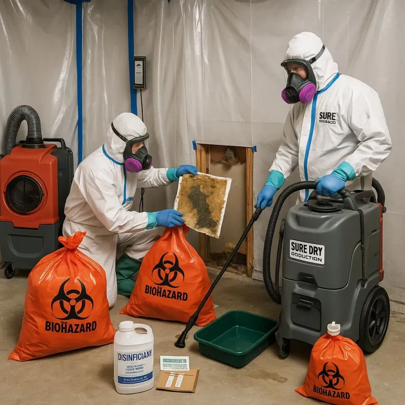 Contaminated Water Handling Protocols process in Newport, ME