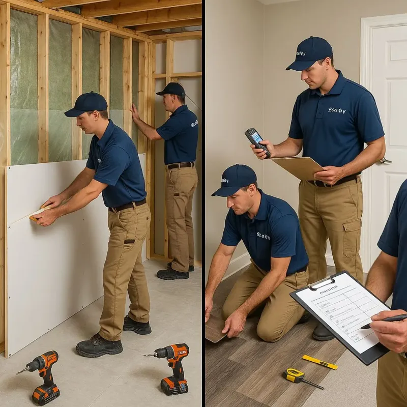 Repairs and Reconstruction process in Newport, ME