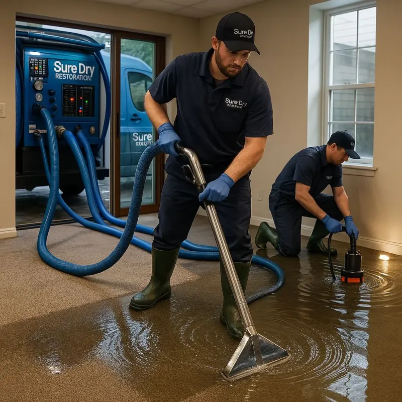 Water Extraction and Removal process in Newport, ME